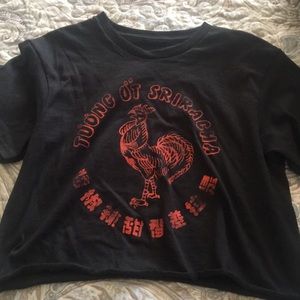 Sriracha Crop Top